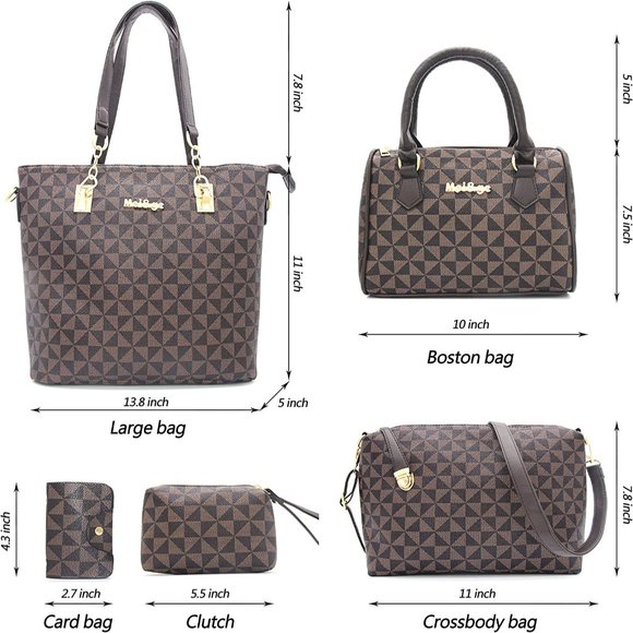 New 6 in 1 bundle * Designer Purses and Handbags - Picture 3 of 8